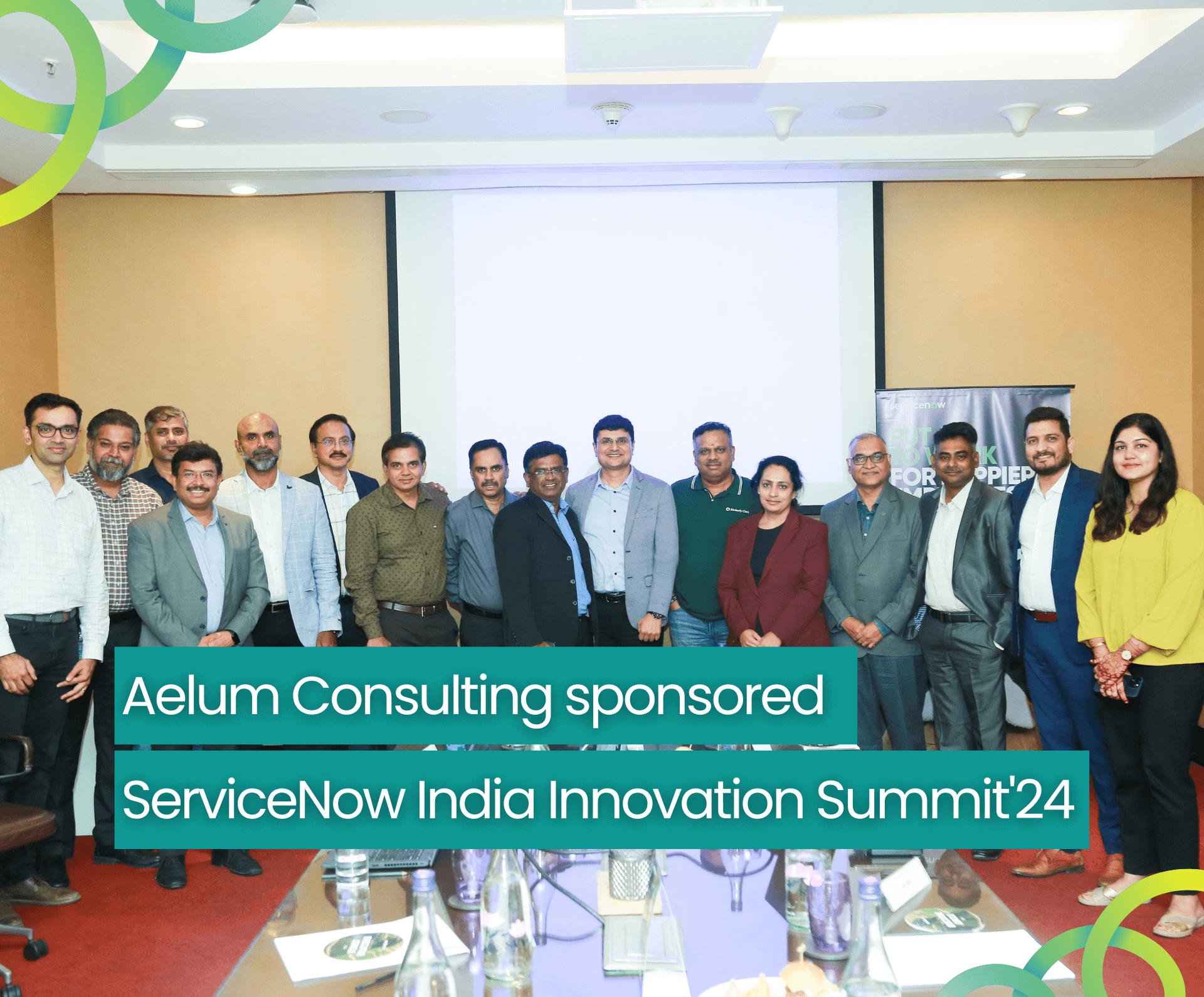 Aelum Consulting Sponsored India Innovation Summit'24 With ServiceNow