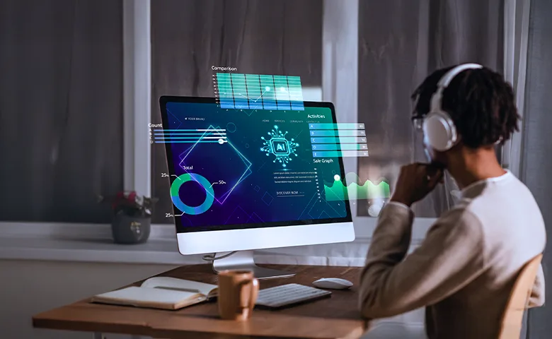 AI for Network Security and Monitoring Blog Cover Image